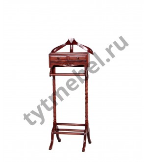 HK-852. Вешалка (массив красного дерева)  Antique (вишня)